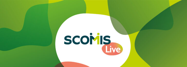 Banner with Scomis Live image - Save the date