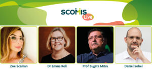 Image of 4 ScomisLive keynote speakers headshots